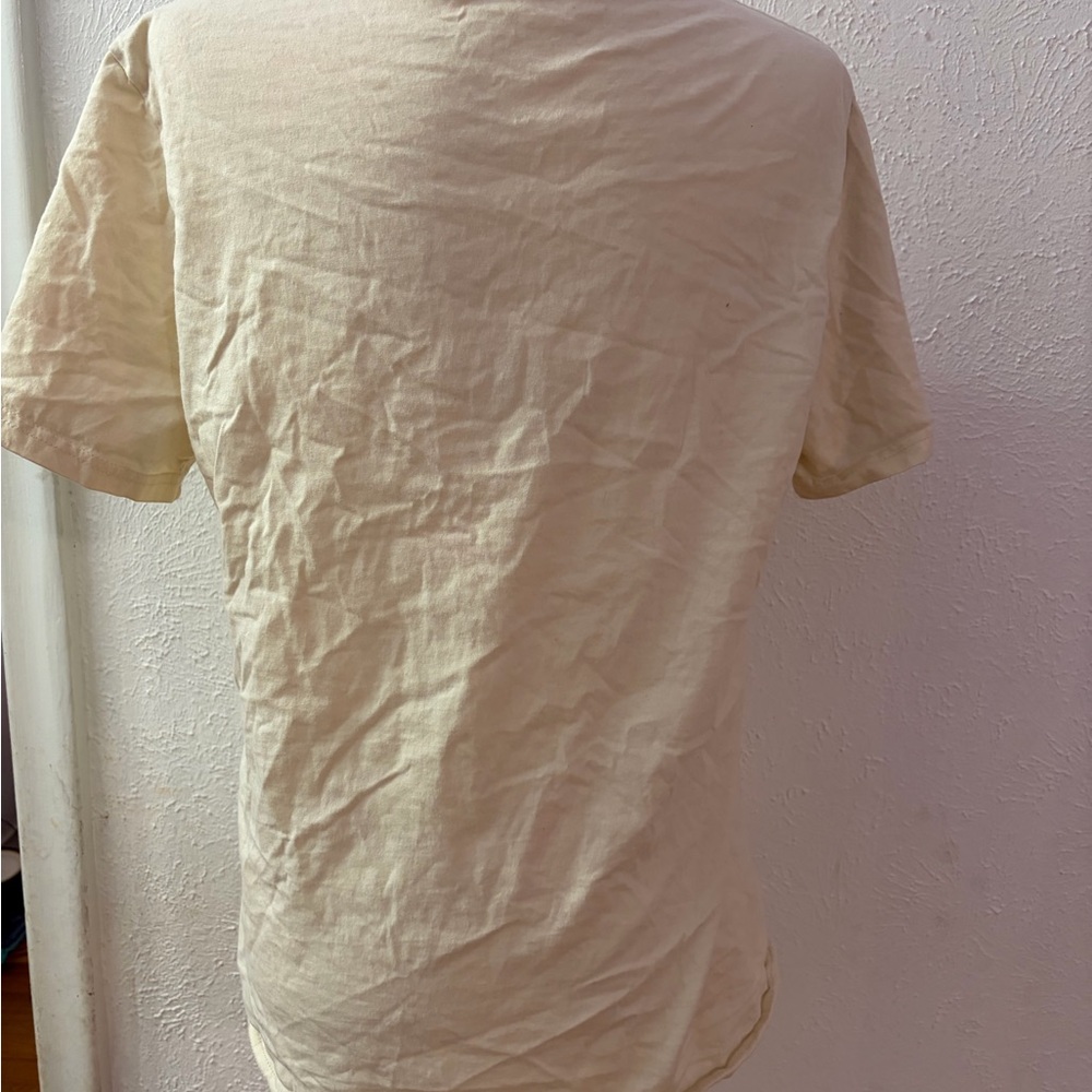 Support Local Street Cats Tee in Cream with Black Graphic - Picture 2 of 2